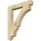 Ekena Millwork Balboa Arts & Crafts Rough Sawn Bracket, Douglas Fir, 4"W x 30"D x 34"H BKT04X30X34BOA03RDF - alternate 1